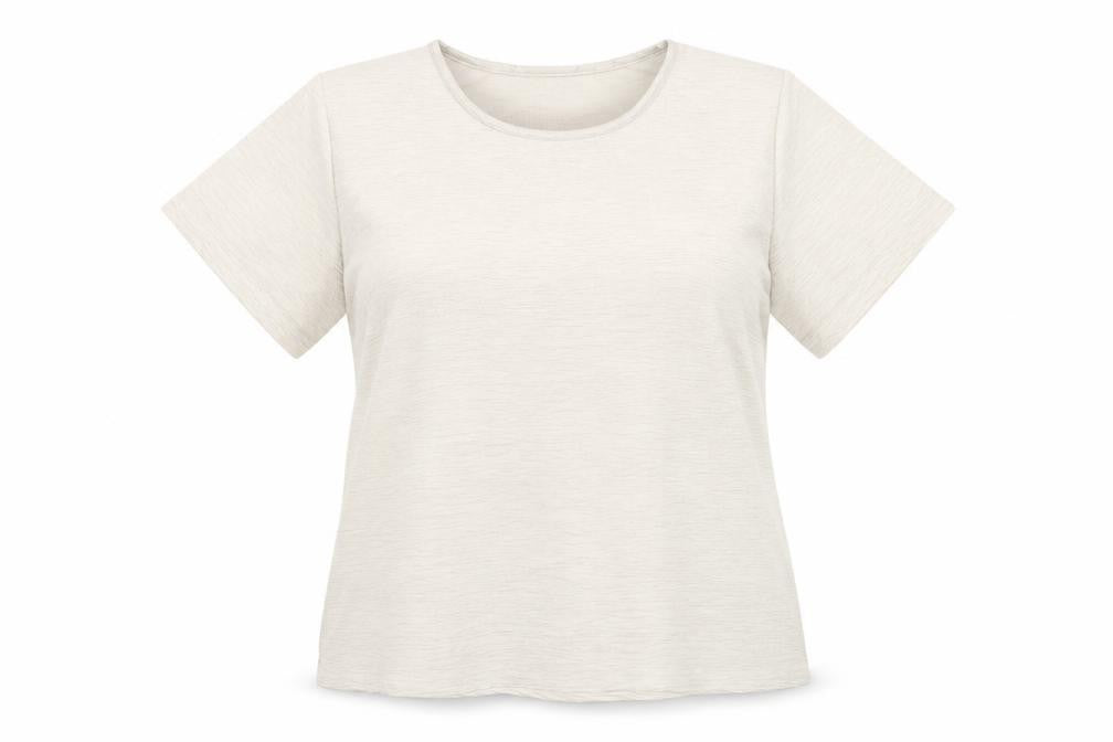 Honor Millburn Women's Beige Basic T-Shirt Size 14-16
