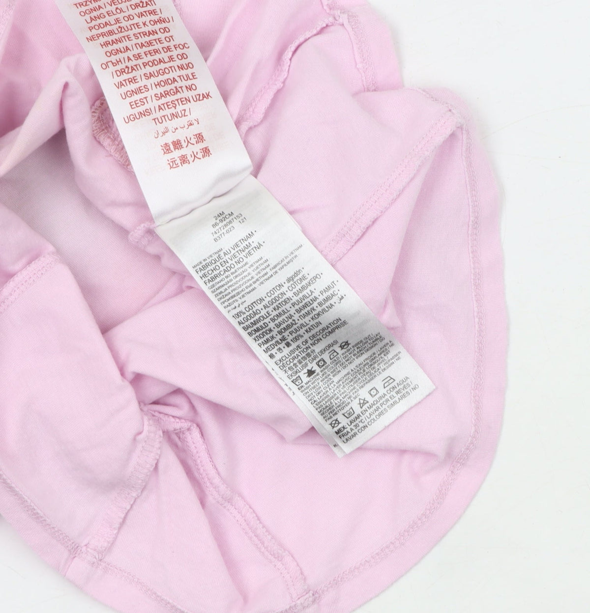 Converse Girls Pink Graphic T-Shirt, 24 Months
