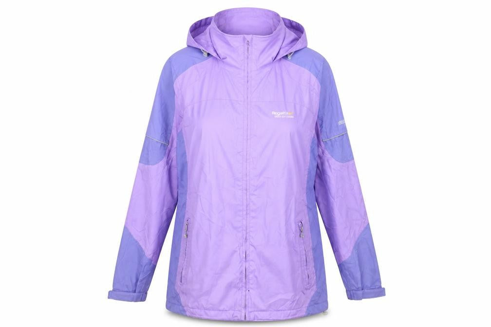 Regatta Women's Purple Rain Coat Size 8 Waterproof