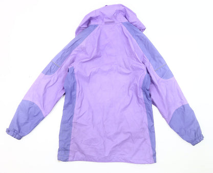 Regatta Women's Purple Rain Coat Size 8 Waterproof
