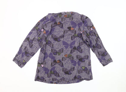 White Stuff Women's Multicoloured Butterfly Blouse