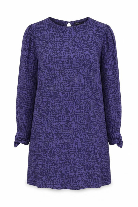 Next Women's Purple Long Sleeve Dress - Size 10