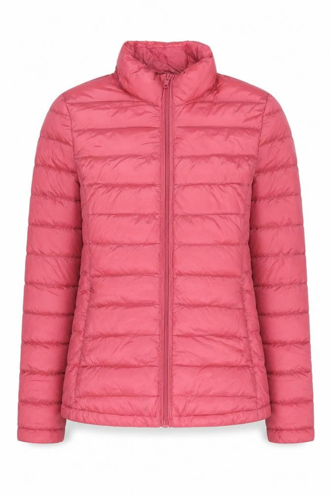 Coercion Women's Red Puffer Jacket, S, Lightweight