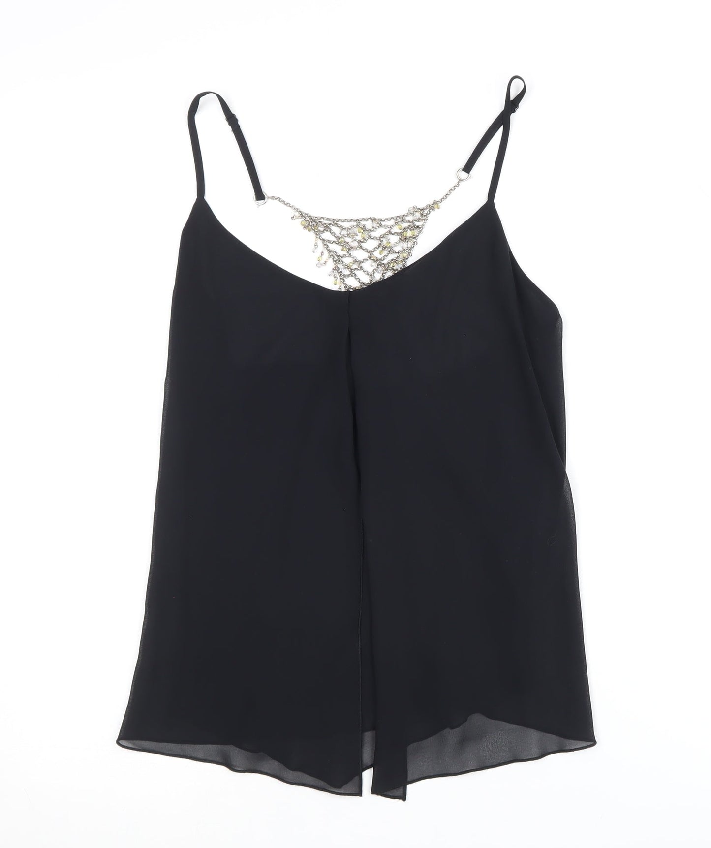 Marks and Spencer Black Camisole Blouse Size 12