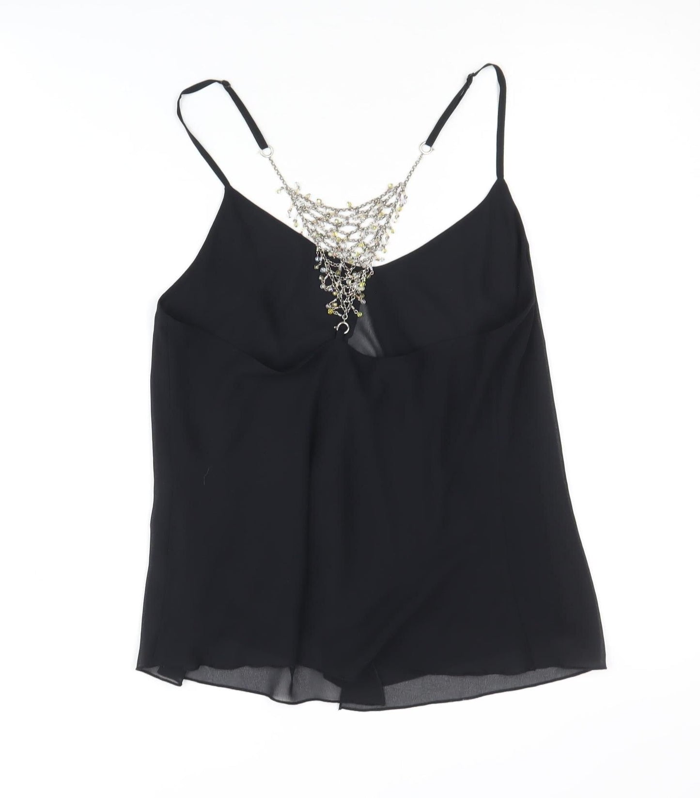 Marks and Spencer Black Camisole Blouse Size 12