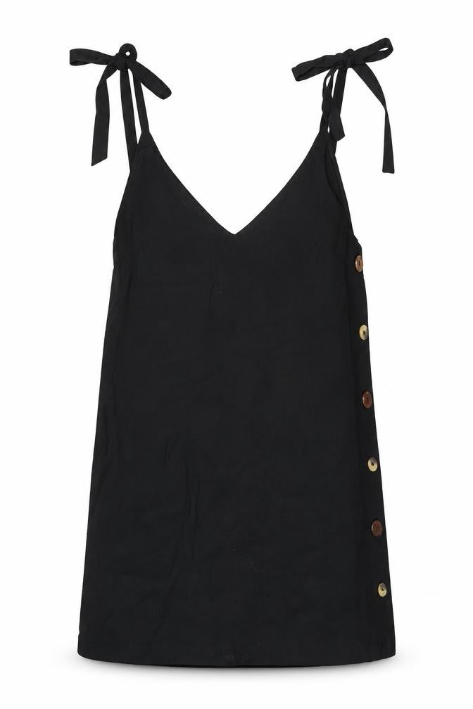 Topshop Petite Black Camisole Tank UK Size 6