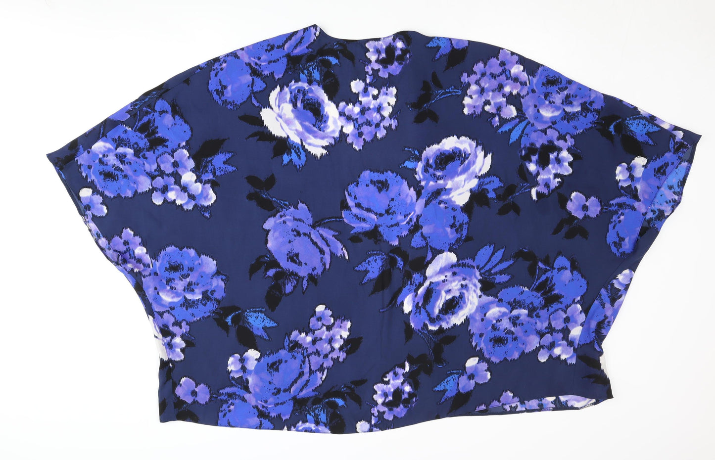 New Look Women's Multicoloured Open Front Kimono Cardigan Size 18