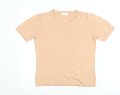 Marks & Spencer Beige Women's Pullover Jumper Size 8
