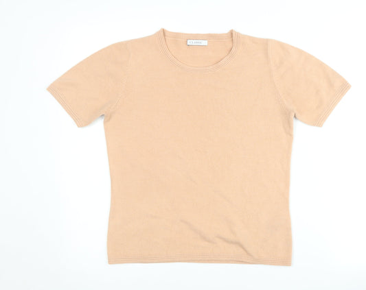 Marks and Spencer Beige Women's Pullover Jumper Size 8