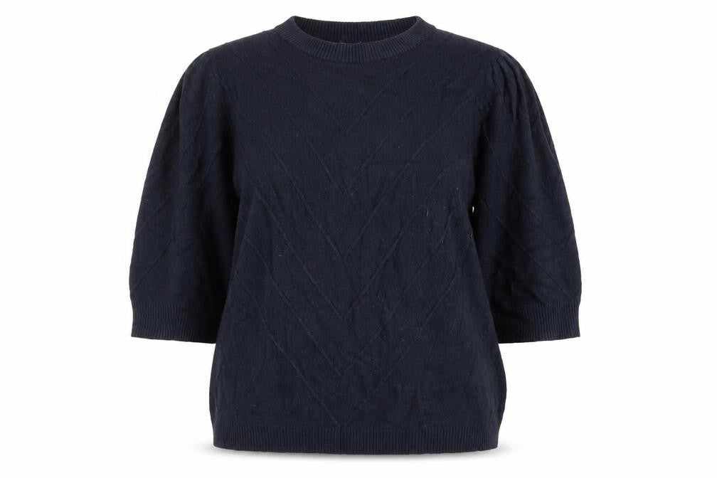 b.young Women's Blue Pullover Jumper, Size L, Casual Knit