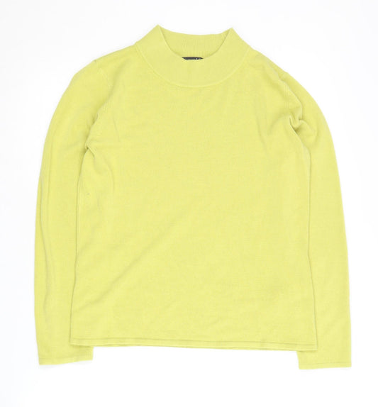 Bonmarché Women's Yellow Pullover Jumper Size 12/14
