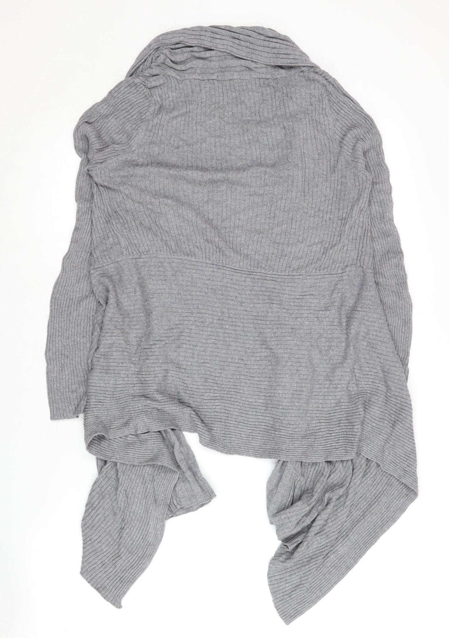 Marks and Spencer Grey Women's Open Front Cardigan Size 10