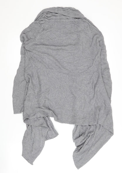 Marks & Spencer Grey Women's Open Front Cardigan Size 10