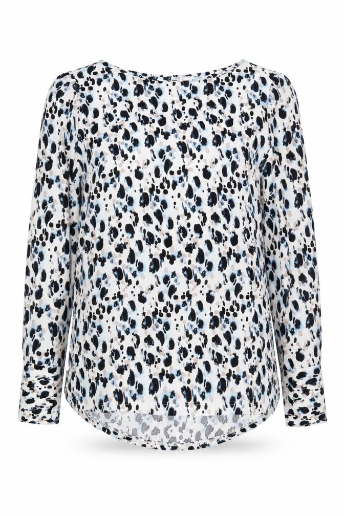 Next Women's Multicoloured Animal Print Blouse Size 6