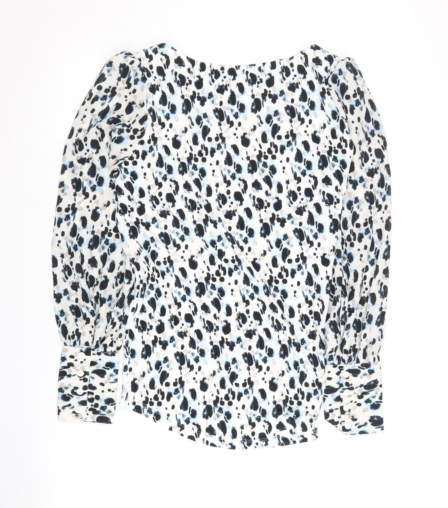 Next Women's Multicoloured Animal Print Blouse Size 6