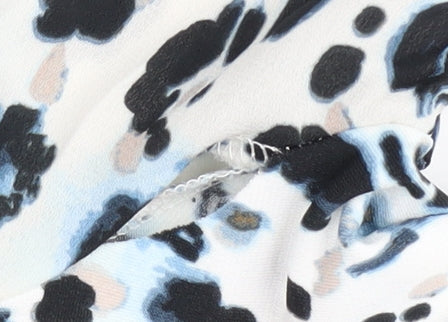 Next Women's Multicoloured Animal Print Blouse Size 6