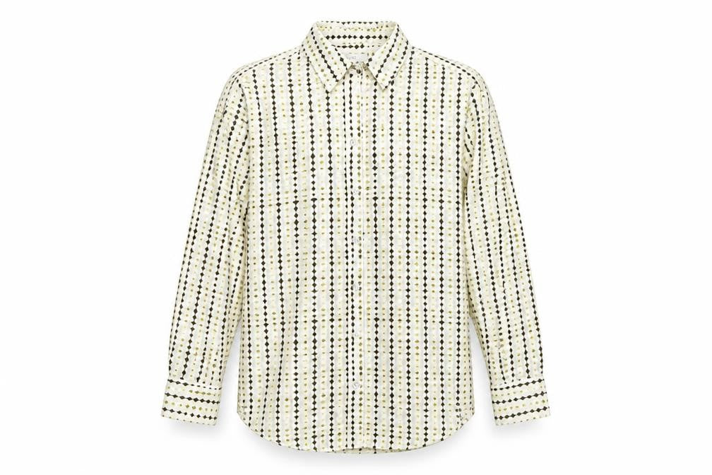 Marks and Spencer Women's Multicoloured Button-Up Shirt