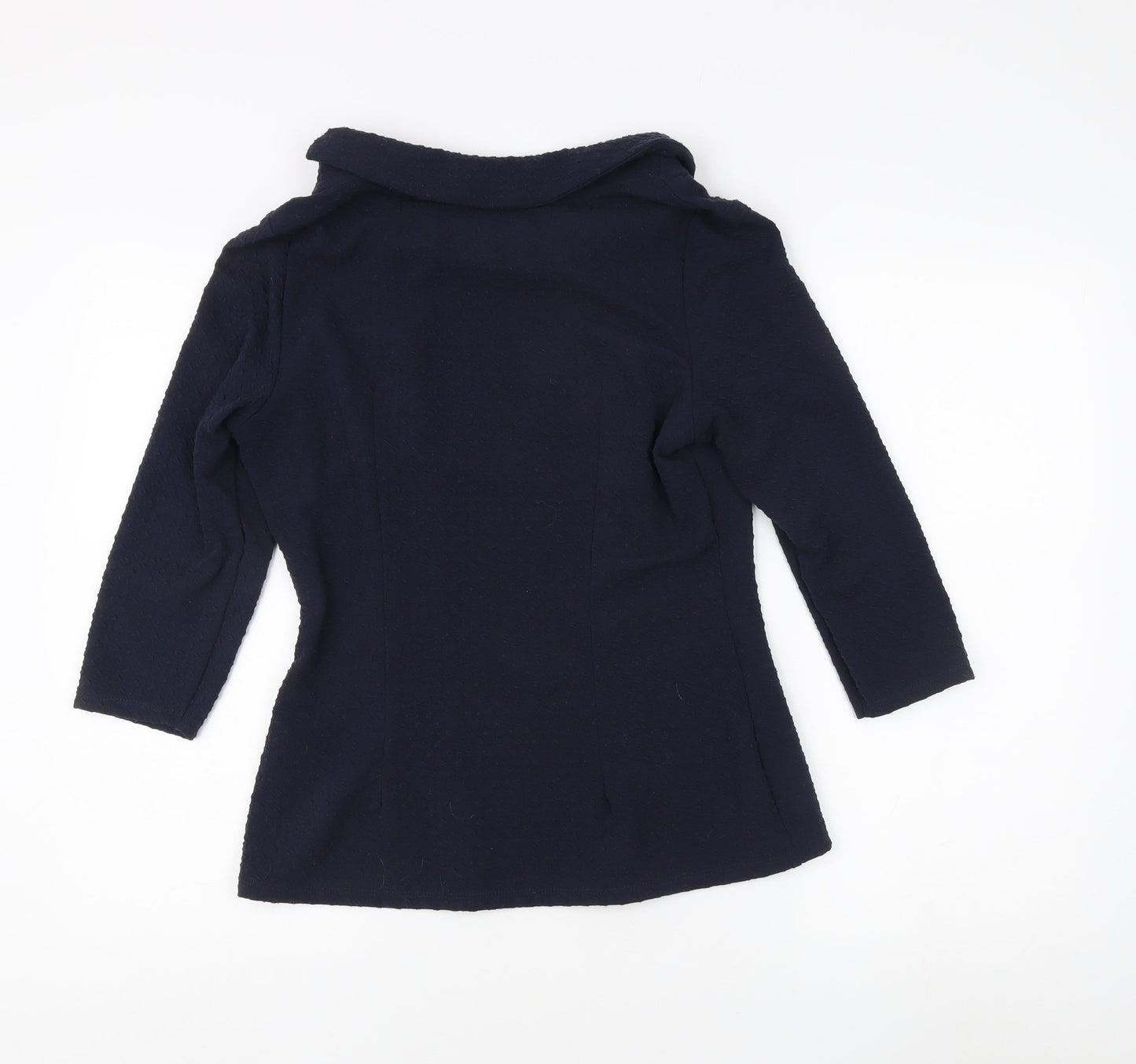 Pepperberry Women's Black Cowl Neck Tunic Blouse Size 12