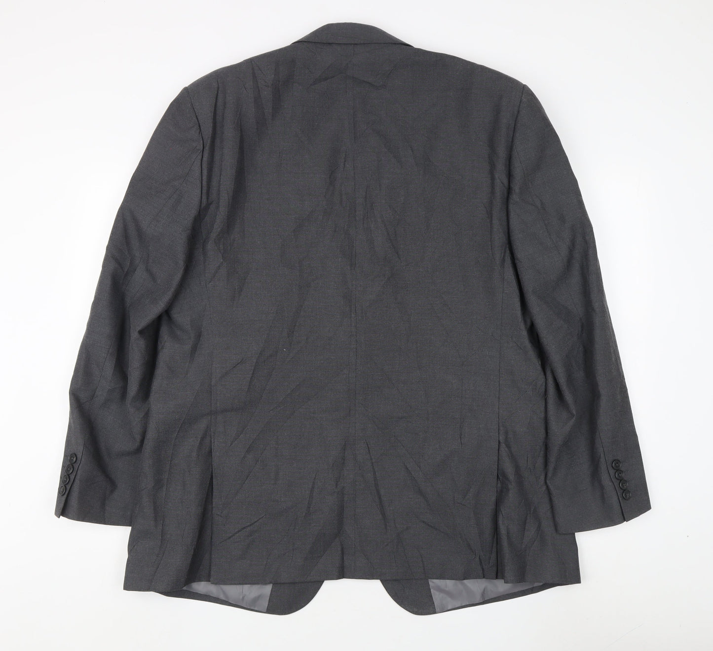 Marks and Spencer Men's Grey Suit Jacket 46R