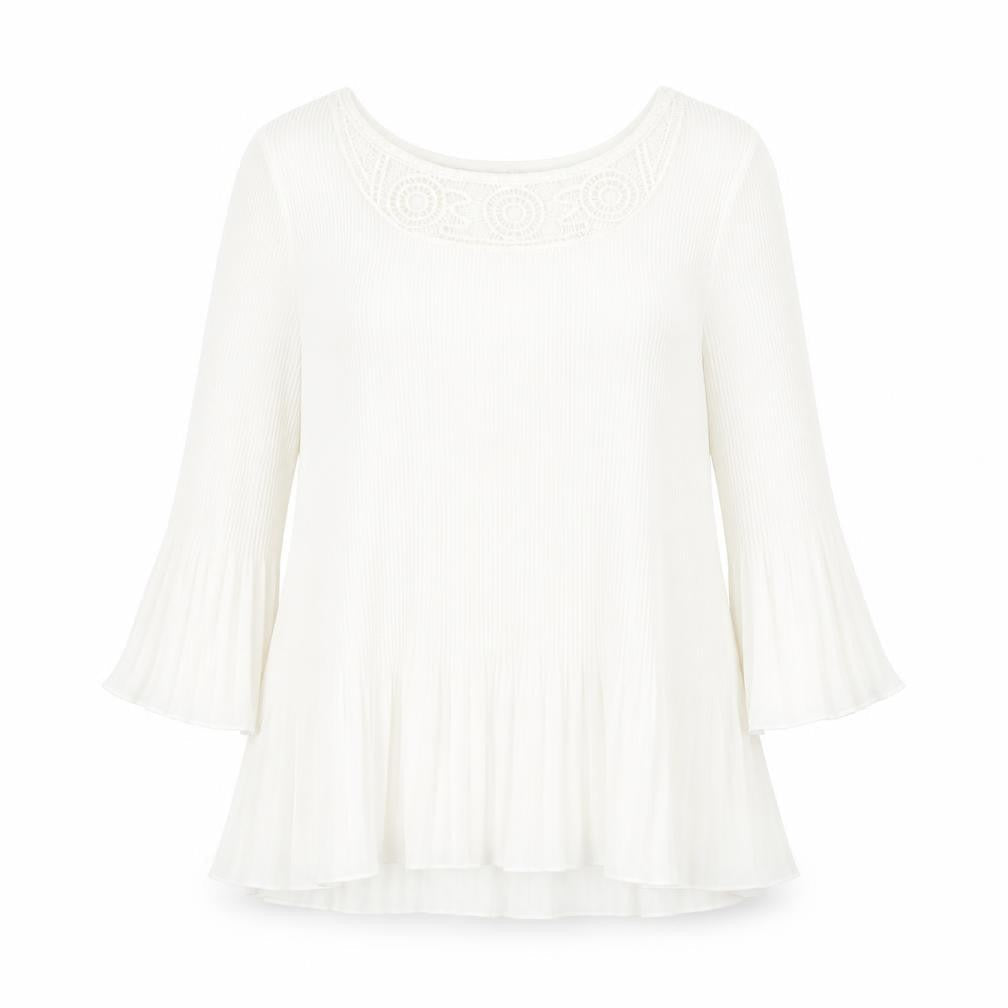 David Emanuel Ivory Blouse Women Size 20