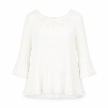 David Emanuel Ivory Blouse Women Size 20