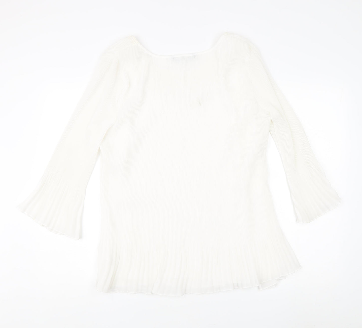 David Emanuel Ivory Blouse Women Size 20