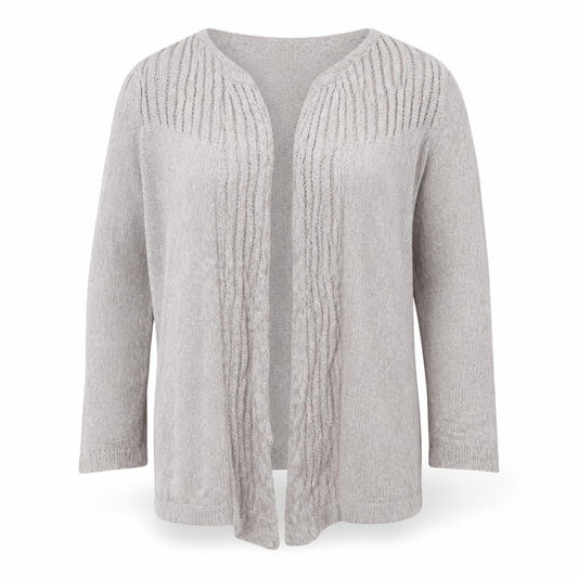 Debenhams Women's Beige Cardigan Size 12 Petite Knit