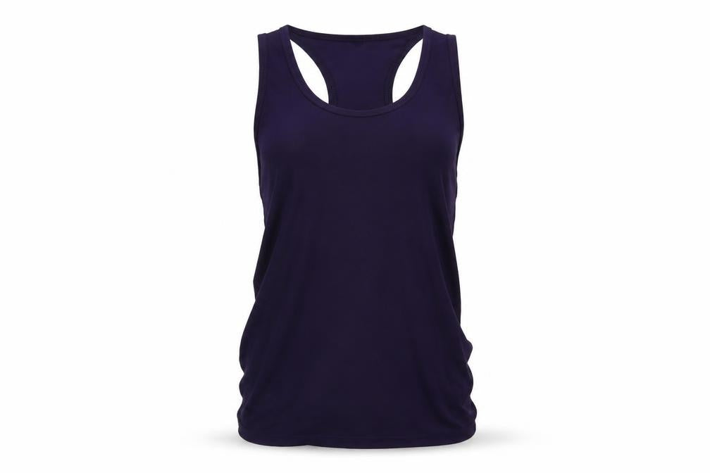 Warehouse Women's Purple Scoop Neck Tank Top Size 10