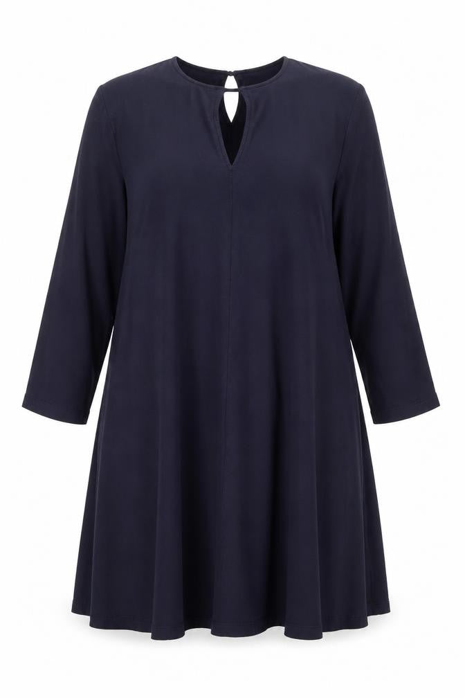 Marks & Spencer Women Navy 3/4 Sleeve Dress
