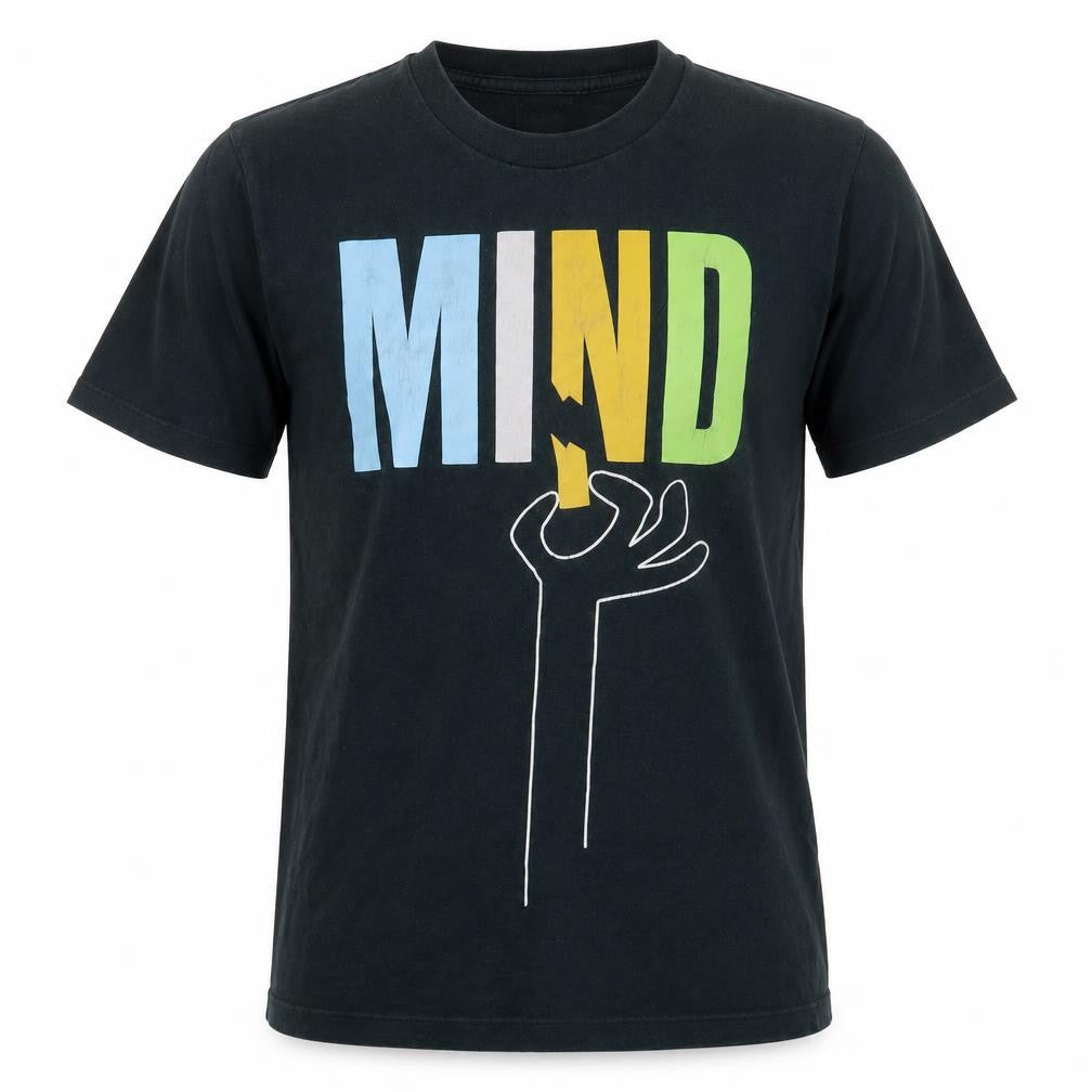 Design Tshirts Store Graniph Black Graphic T-Shirt, Small