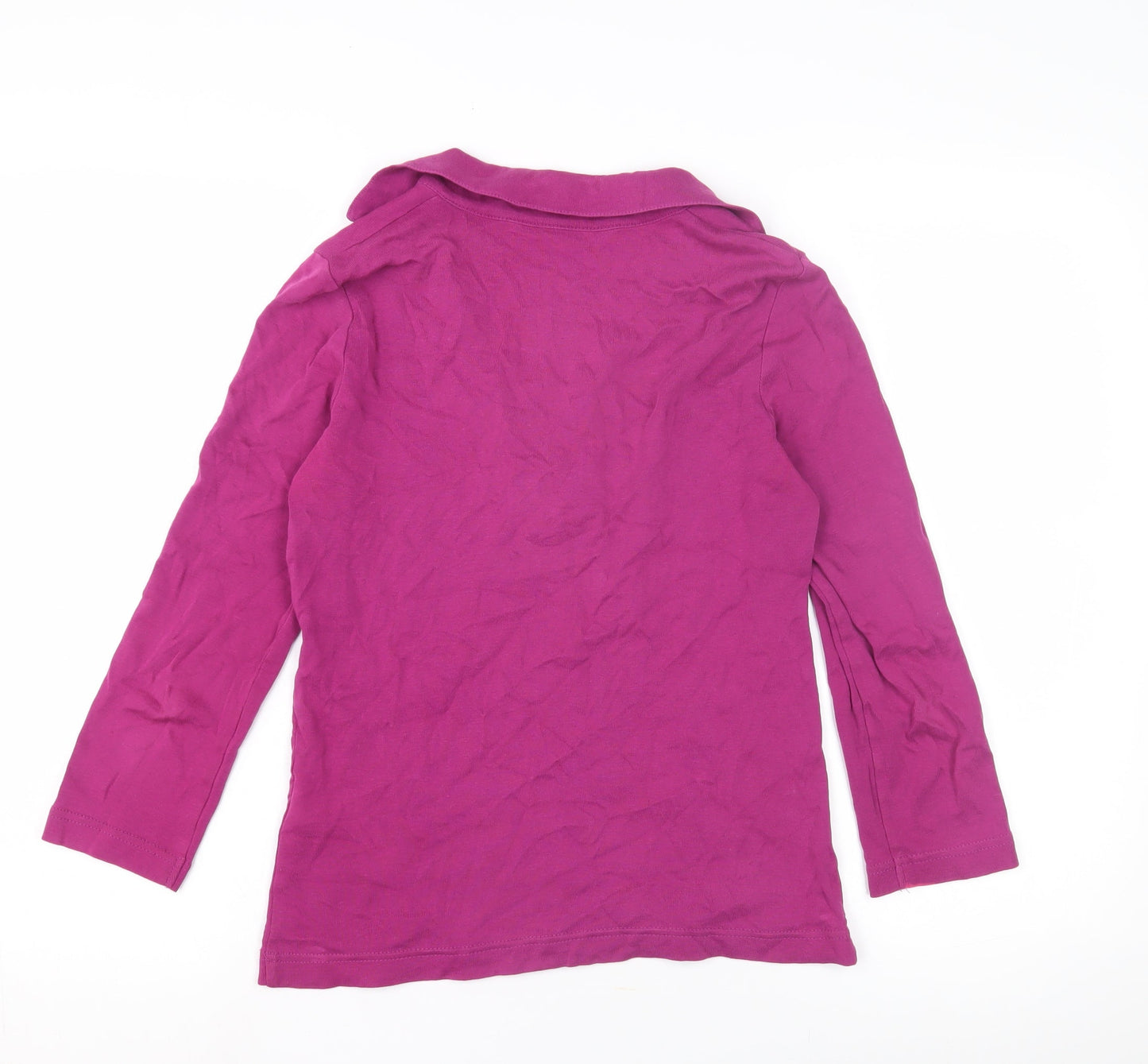 Debenhams Women's Purple V-Neck Blouse Size 10