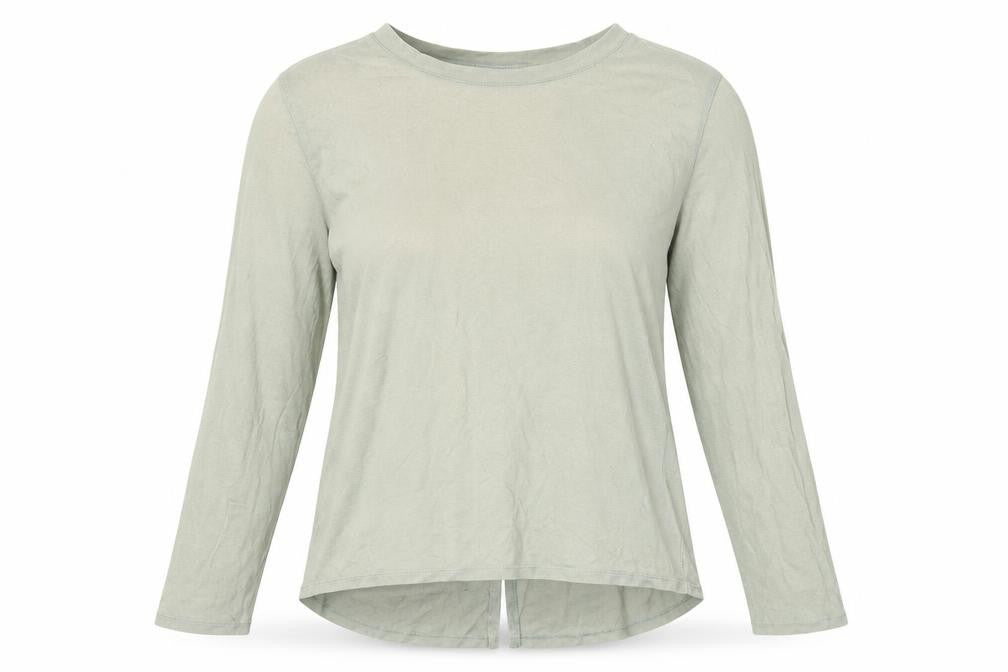 ASOS Women's Green Long Sleeve T-Shirt Size 8