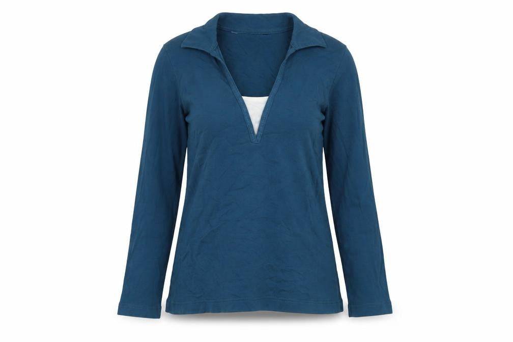 Debenhams Women's Blue Long Sleeve Top Size 10