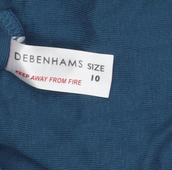 Debenhams Women's Blue Long Sleeve Top Size 10