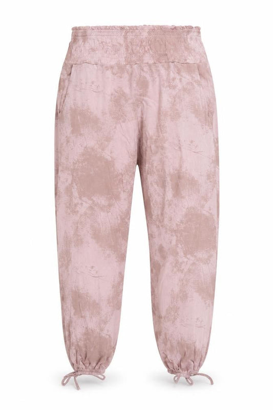 Asquith Women's Pink Relaxed Casual Trousers XS