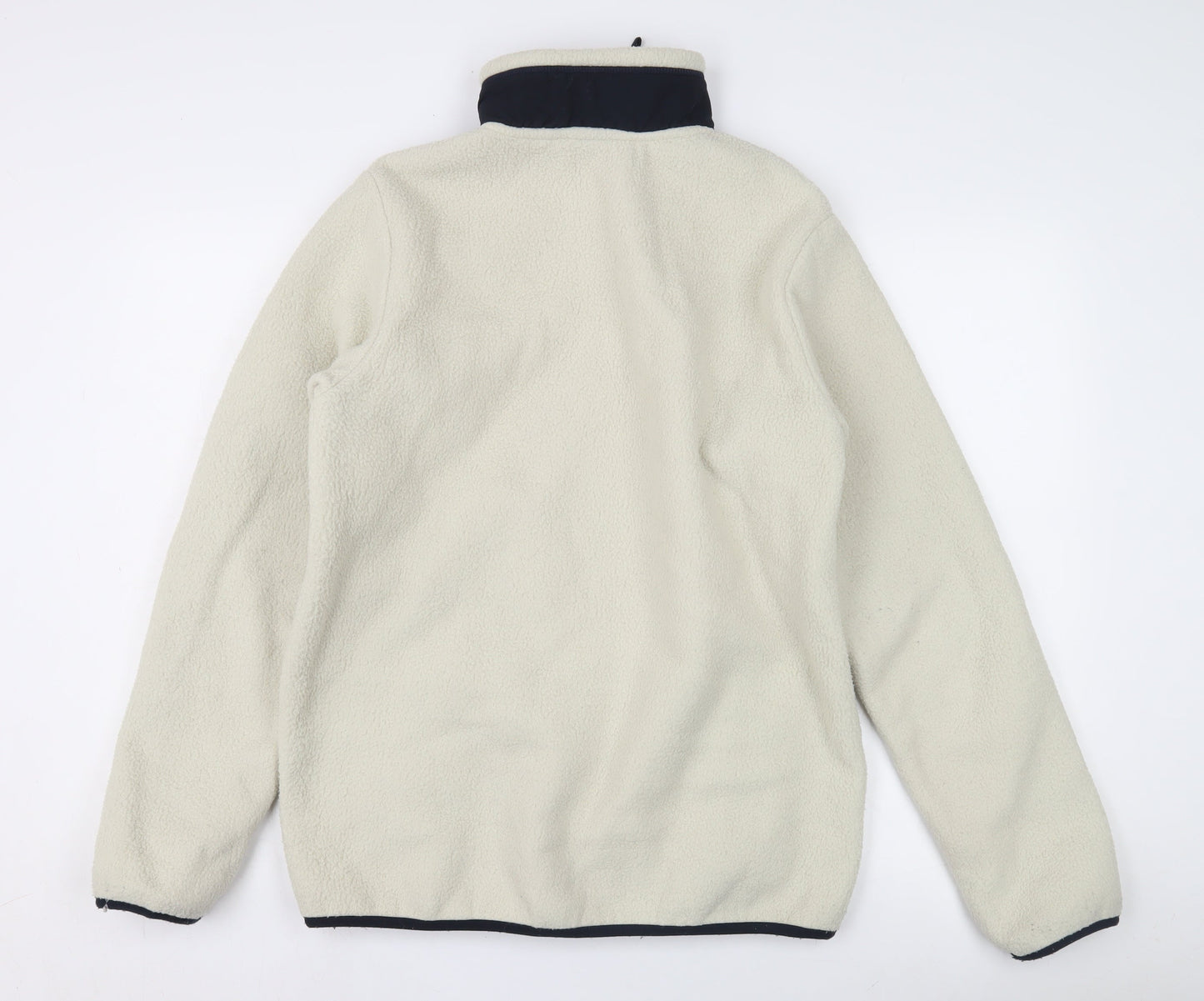 Livery Men's White Mid-Length Basic Jacket M