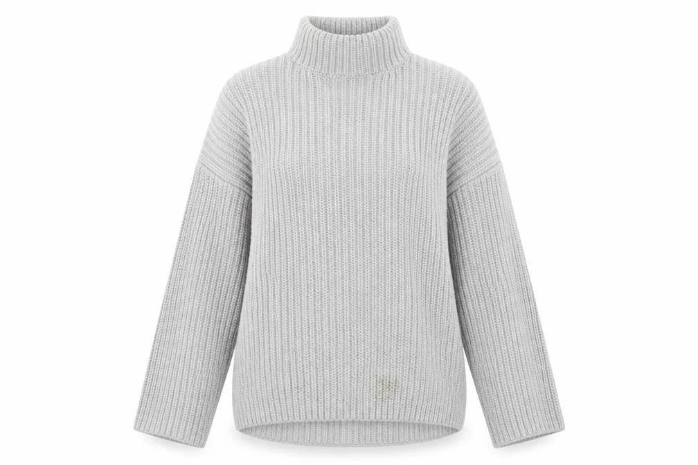 ASOS Women's Grey Knit Pullover Jumper Size L