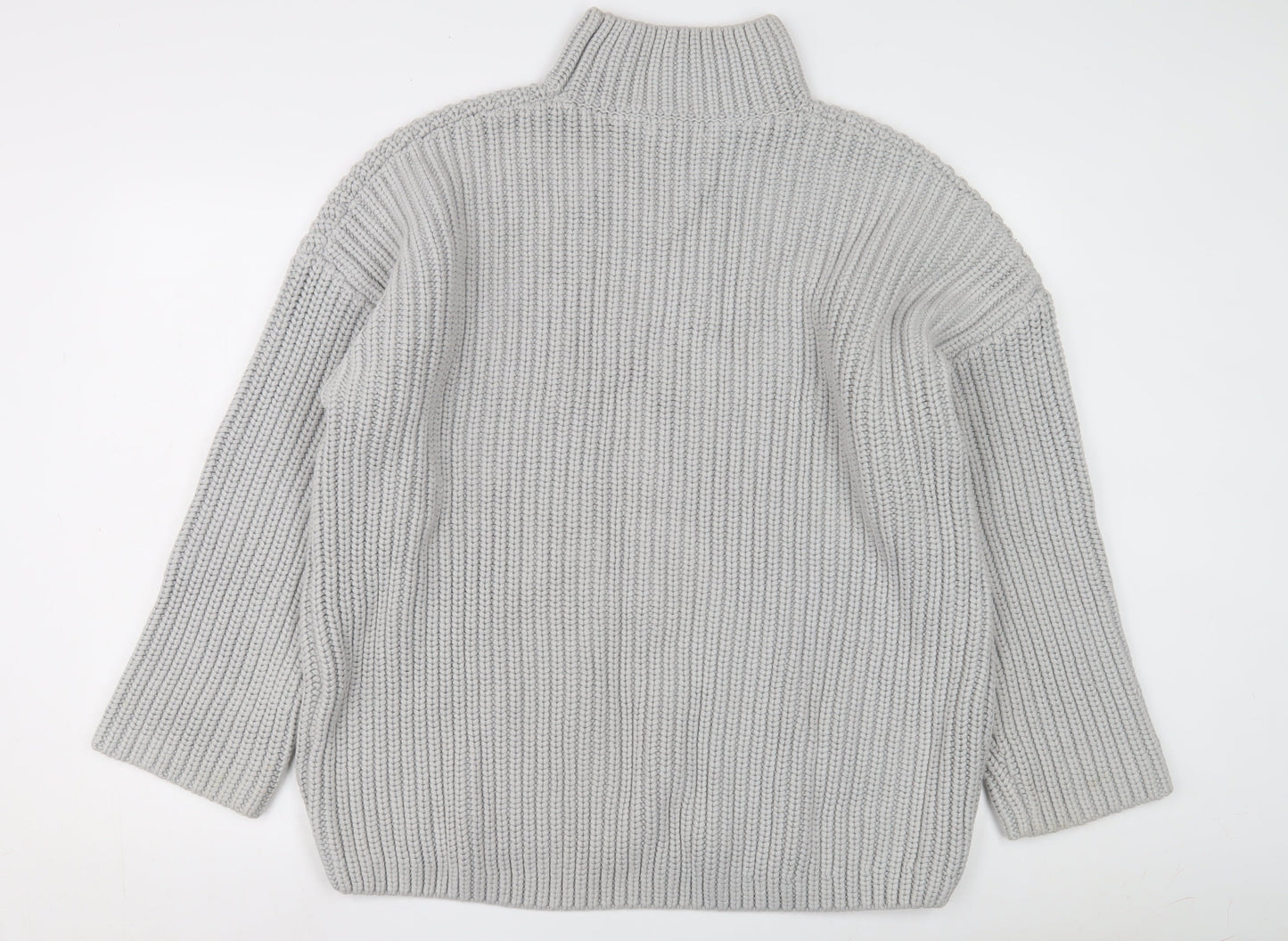 ASOS Women's Grey Knit Pullover Jumper Size L