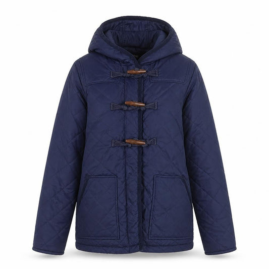 Oasis Women's Blue Quilted Jacket Size 8