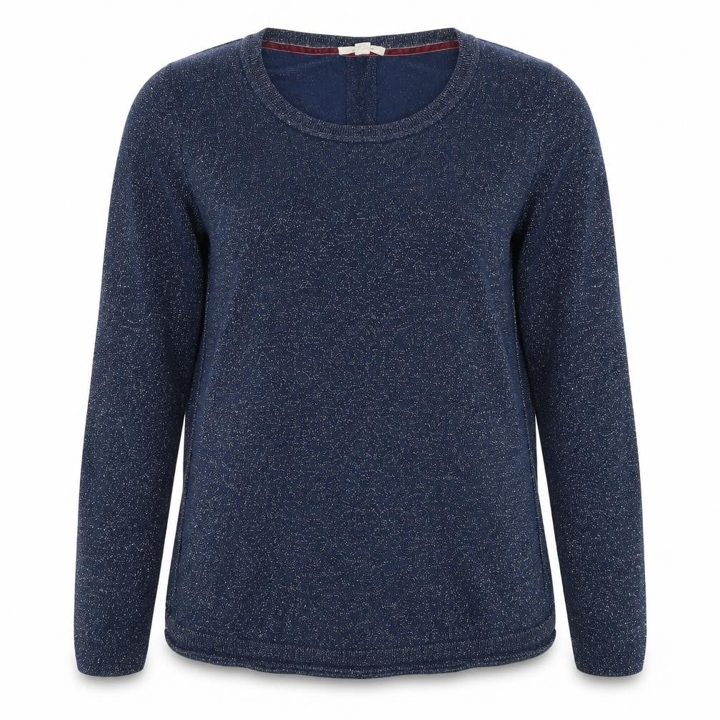 White Stuff Women's Blue Knit Pullover Size 12