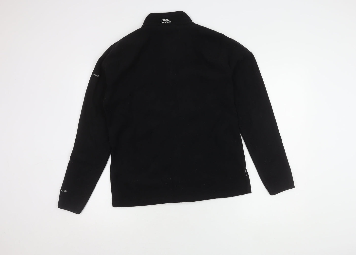 Trespass Black Fleece Jacket Unisex L
