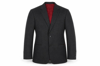 Austin Reed Men's Grey Striped Blazer, Size 42R