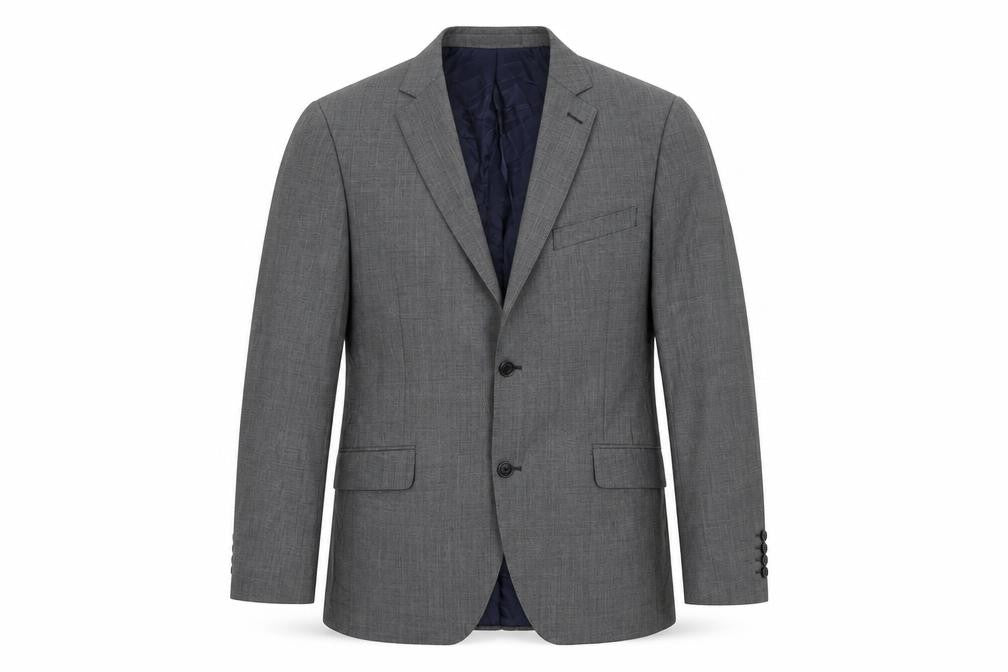 Austin Reed Men's Grey Wool Blazer, Size 40R Formal