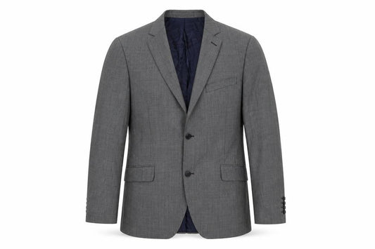 Austin Reed Men's Grey Wool Blazer, Size 40R Formal