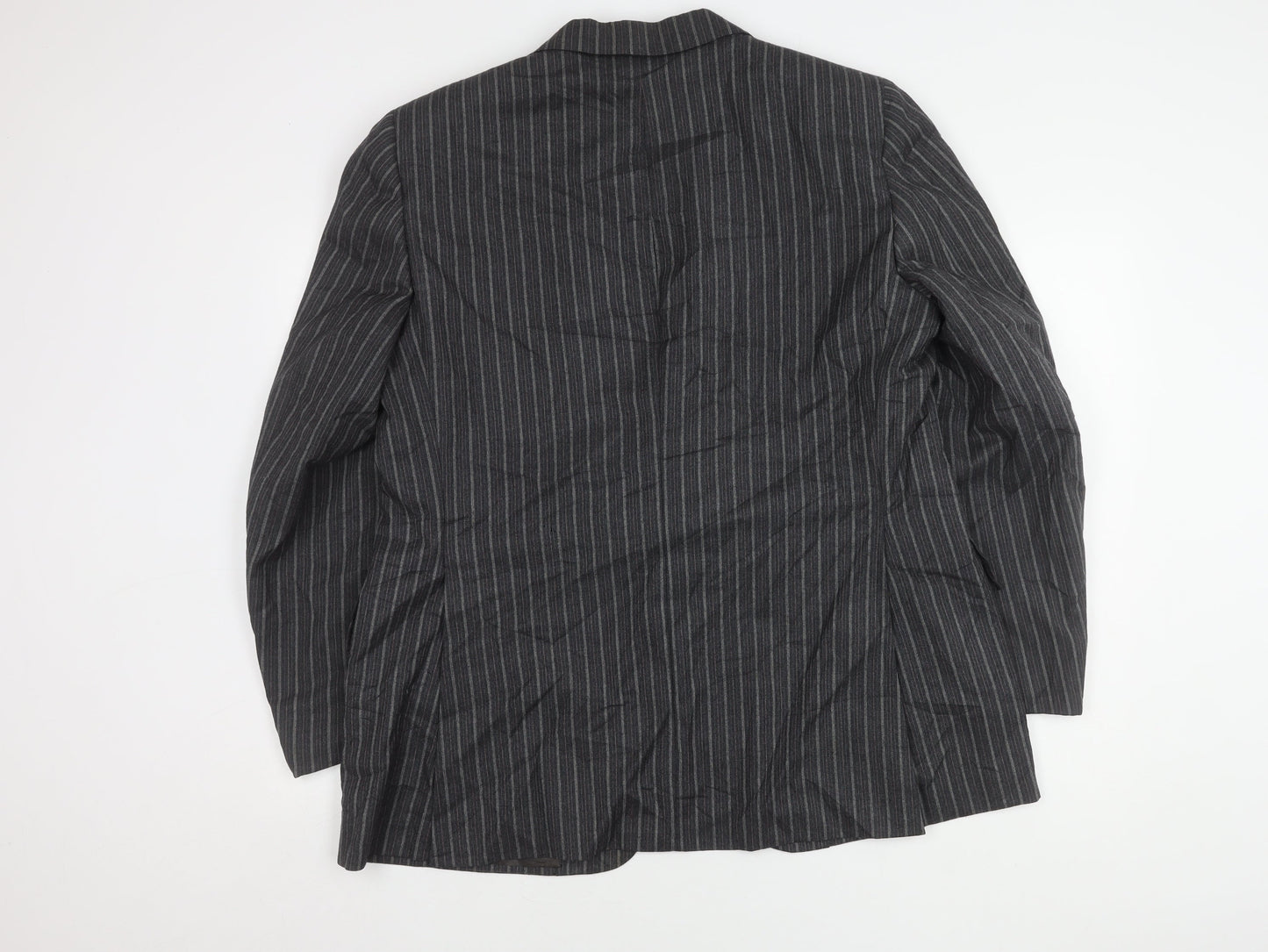 Chester Barrie Grey Men's 44 Regular Fit Wool & Silk Blazer