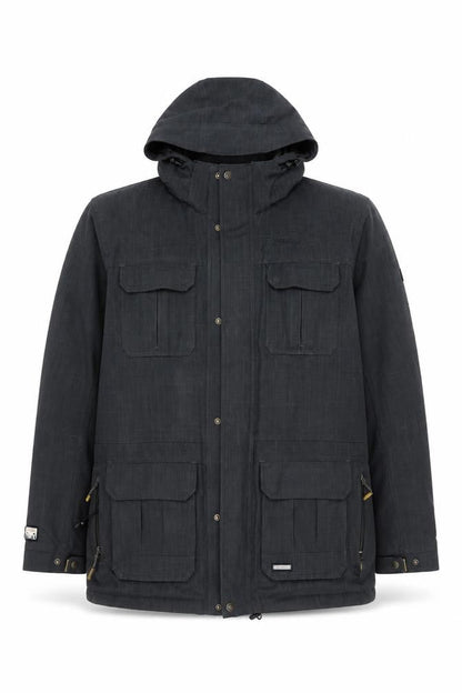 Iguana Men's Blue L Parka Jacket Waterproof