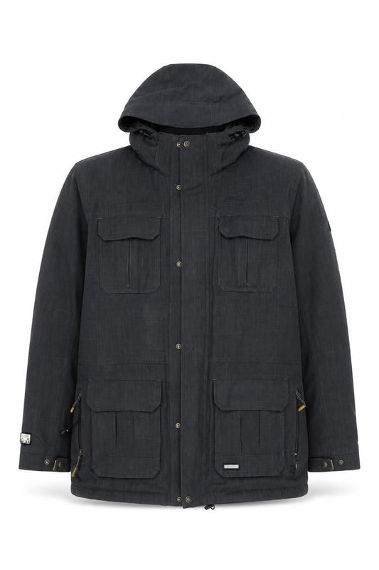 Iguana Men's Blue L Parka Jacket Waterproof