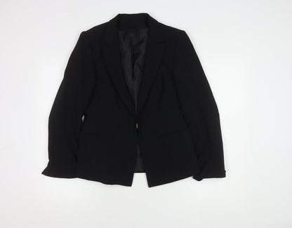 Bay Women’s Black Size 14 Pinstripe Blazer with Lining