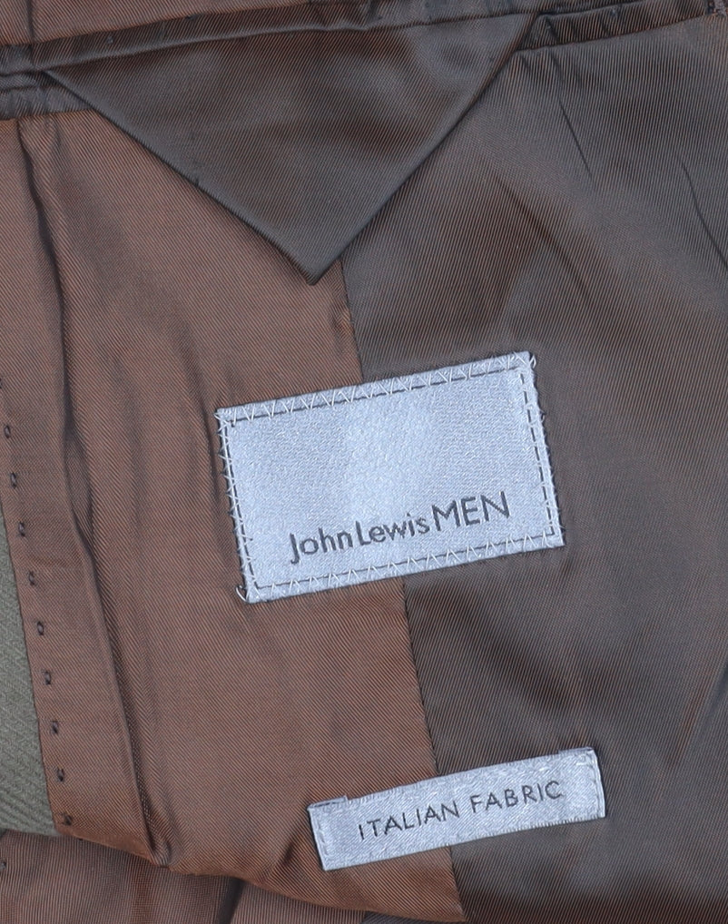 John Lewis Men's Brown 40R Blazer - Classic Style
