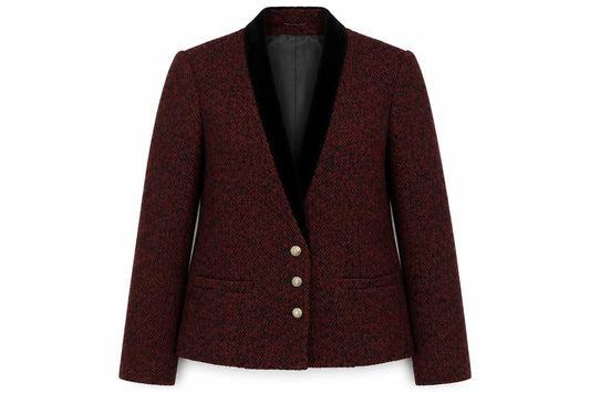 Eastex Women's Red Wool Blazer Size 10